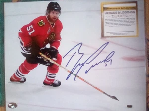 BRIAN CAMBELL HANDSIGNIERTES CHICAGO BLACKHAWKS 8 X 10 FOTO HELDEN UND LEGENDE - Bild 1 von 3