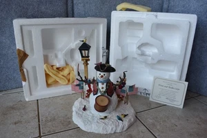 Lenox by Lynn Bywaters DRUM & BIRDIE CORPS Snowman Christmas Figurine Patriotic - Picture 1 of 8