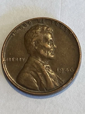Wheat Penny, 1940 or 1946 W/Errors, L In Liberty Close To Rim & Break In 0 or 6 - Image 1 of 4