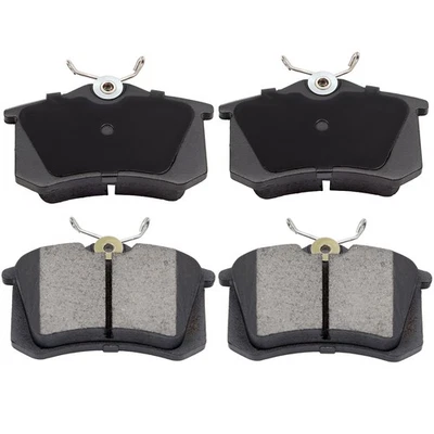 Pastillas de freno traseras de cerámica para Volkswagen Beetle 1999-2019 Audi A4 1997-2008 4 piezas Foto 1 de 4