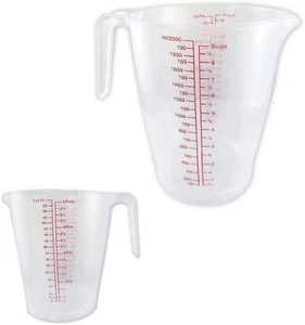 LYLAC Plastic Measuring Jug, 2L Capacity - Picture 1 of 12