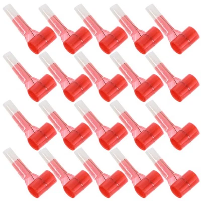 50 Pcs Tube Noise Maker Stick Blowout Blower Horns Whistle - Image 1 of 4