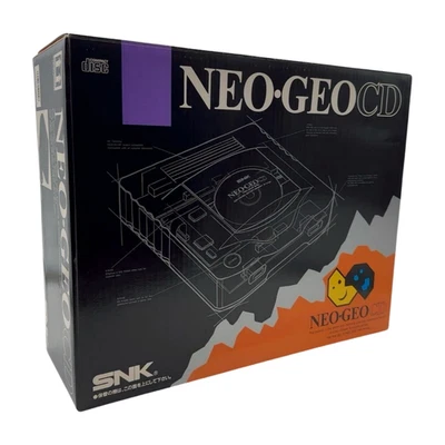 Unused SNK NEO GEO CD Top Loading Console CD-T01 NTSC-J 1995 Vintage Boxed - Image 1 of 4