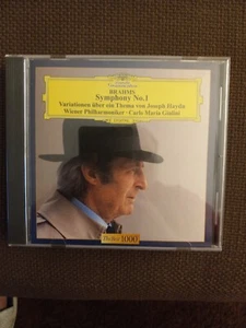 Brahms Symphony No. 1 Haydn Variations/Giulini Vienna Philharmonic - Picture 1 of 1