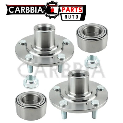 Front Wheel Hub Bearing Kits Fits 2017 2018 Honda Civic EX LX Sedan Coupe 4-Door — 第 1/4 张图片