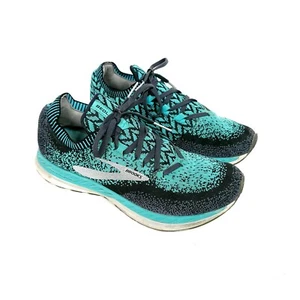 Brooks Bedlam Running Shoes Womens Size 9 B Teal Black Athletic Trainers - Picture 1 of 11