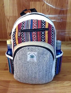 Mochila mediana de cáñamo - Imagen 1 de 10