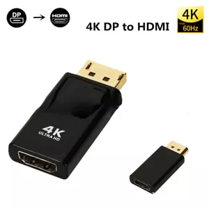 ADATTATORE CONVERTITORE VIDEO DA DISPLAY PORT DP A TO HDMI 4K unidirezionale - Foto 1 di 4