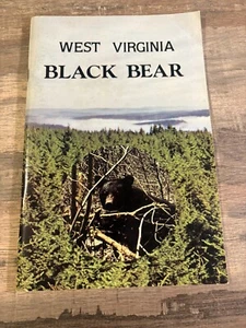 A - Vintage 1981 WEST VIRGINIA BLACK BEAR WVDNR Study, Life & History - Picture 1 of 4