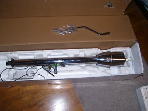 Universal GM 30" Tilt Steering Column with Shifter: 5-Position, Chrome - Picture 1 of 5