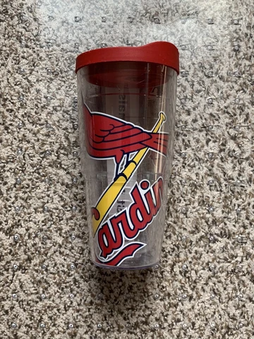 St. Louis Cardinals Double Wall Tumbler 24oz - Tervis With Lid Included Cover