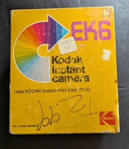 Kodak EK6 Instant Film Camera UNTESTED W/Original Box & Polaroid Lawsuit Docs - Picture 1 of 11
