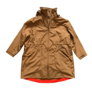 Giacca Lululemon Relaxed Fit antipioggia donna XL beige oro impermeabile con cappuccio - Foto 1 di 12