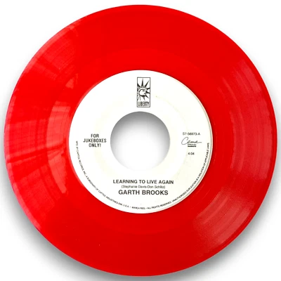 Garth Brooks-Walking After Midnight/Learning To Live Again-Red Promo New & Mint - Image 1 of 4