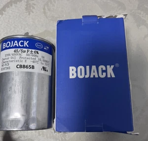 BOJACK 45+5uF 45/5MFD ±6% 370V CBB65 Dual Run Circular Start Capacitor - Picture 1 of 6
