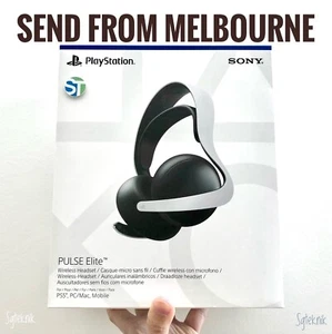 NEW Genuine Sony PS5 PlayStation PULSE Elite Wireless Headset White PS Link USB - Picture 1 of 16