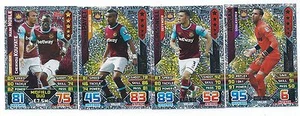2015 / 2016 EPL Match Attax WEST HAM Inserts Man of the Match x 3 Duo x 1 - Bild 1 von 1
