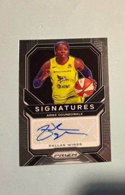 2021 Panini Prizm WNBA #SG-AOG Arike Ogunbowale Signatures AUTO - Image 1 of 2