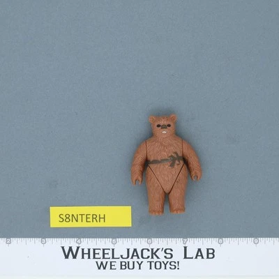 Boneco de ação Romba Ewok Star Wars 1985 ROTJ vintage Kenner sem reprodução - Imagem 1 de 2