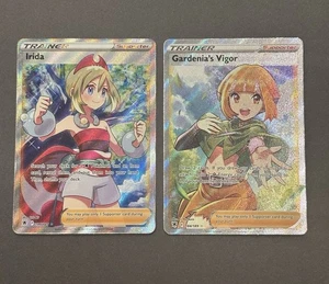 Irida 186/189 + Gardenia’s Vigor 184/189-Pokemon Astral Radiance - Picture 1 of 2