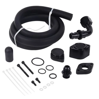 Engine Kit Replacement for 11-20 Ford 6.7L Powerstroke CCV PCV Black - Image 1 of 4