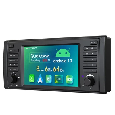 Für BMW E39 525td 525tds 6+64GB Android 13 Autoradio Navigation DAB+ CarPlay DSP - Bild 1 von 4