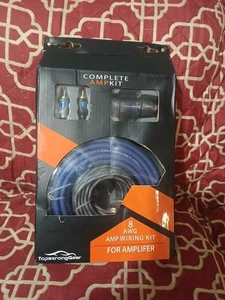 TOPSTRONGGEAR 8 Gauge Complete Amp Kit True 8 AWG Amplifier Subwoofer Installati - Picture 1 of 2