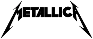 METALLICA Font Rock Band Car Window Vinyl Decal Laptop Phone Large Sticker NEW - Picture 1 of 12