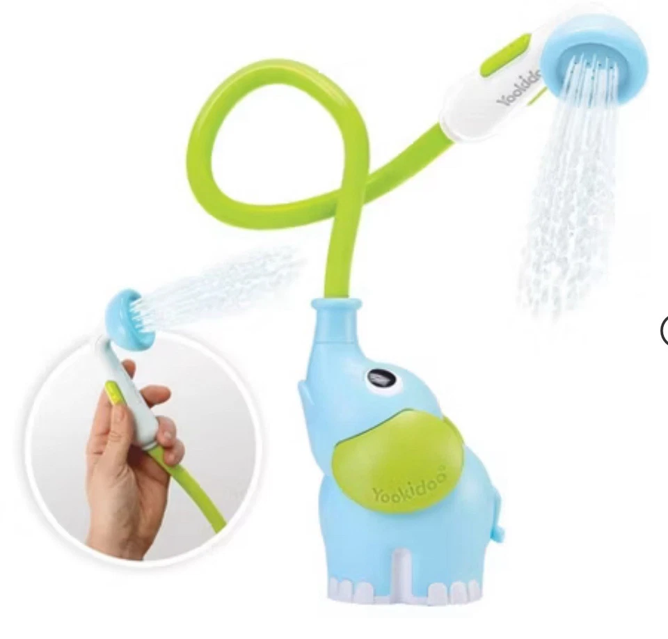 NUEVO EN CAJA Yookidoo Elefante Suave Baby Shower Manguera de Baño Juguete Bebé Niño Pequeño Tiempo de Baño Foto 1 de 4