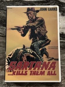 Sartana Kills Them All DVD 1970 Spaghetti Western Gianni Garko Like New Widescre - Picture 1 of 5
