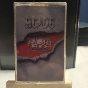1990 AC/DC The Razors Edge Cassette ATCO Records 91413 - Picture 1 of 3