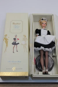 2006 THE FRENCH MAID Silkstone BARBIE-GOLD-BFC J0966-NRFB - Foto 1 di 15
