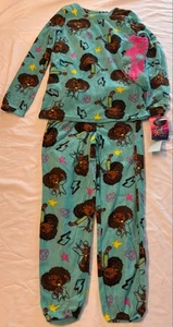 Mädchen Karma's World Pyjama Set M türkis braun - Bild 1 von 5