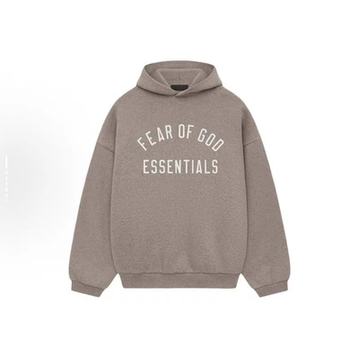 Sudadera con Capucha Fear of God Essentials Polar 'Gris Brezo' ATÉNTICA Envío Rápido Foto 1 de 2