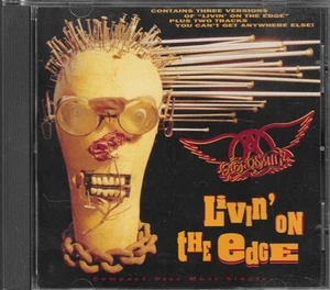 Aerosmith Livin' On The Edge 5trk US Maxi CD Single 1993 Geffen Records - Imagen 1 de 2
