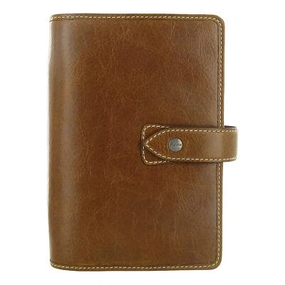 Filofax Malden Leather Organizer Planner Diary Personal Size Ochre 2026 - Image 1 of 4