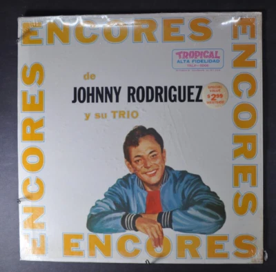 JOHNNY RODRIGUEZ Y SU TRIO Encores TROPICAL LATIN LP SEALED - Image 1 of 2