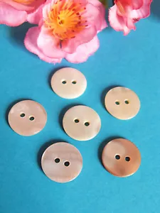 445B Lovely! The Classic and Always Useful Mother of Pearl Button Vintage Craft - Picture 1 of 3