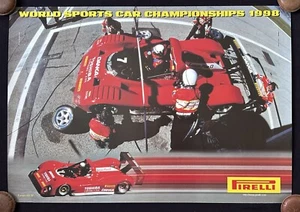 Pirelli Ferrari 333 SP 1998 World Sports Car Championships Poster - Picture 1 of 7