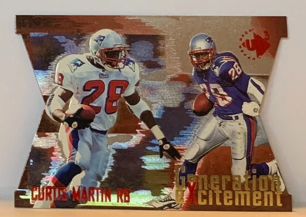 Curtis Martin 1997 Upper Deck UD3 Generation Excitement # GE11     2.2