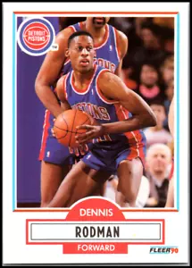 Fleer #59 Dennis Rodman 1990 - ¡Envío gratuito de la corte! - Imagen 1 de 2
