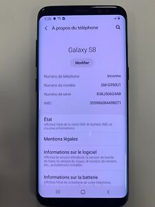 Samsung Galaxy S8 64 Go - Noir Carbone - Débloqué