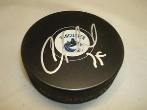 Cory Schneider Signed Vancouver Canucks Hockey Puck Autographed 1A - Picture 1 of 2