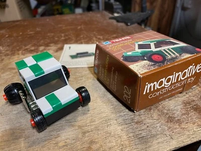 Juguete de construcción TENTE Sedán Racer 1977 con caja falta un escape Hasbro Foto 1 de 3