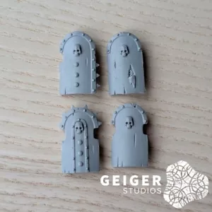 WFB Warhammer Fantasy Battles Tomb Kings Bits | Khemri Skeleton 4pc Shield Set A - Bild 1 von 1