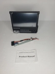 Car Stereo in-Dash Single DIN 7" HD Touch Digital Screen Head Unit Support - Picture 1 of 5