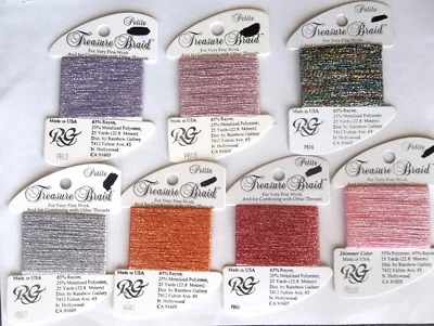 Rainbow Gallery PETITE TREASURE BRAID - YOU CHOOSE - Image 1 of 2