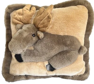 Almohada realista de piel sintética 3D Moose Angel Toy Company cabina de caza - Imagen 1 de 11