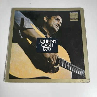 Johnny Cash 1970 Vinyl LP Gold Edge Music For Pleasure 1969 GOLD0001 - Image 1 of 4