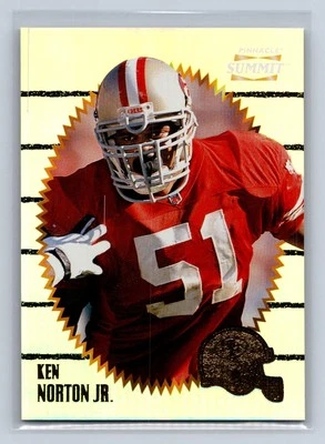 Ken Norton Jr. 1996 Summit Silver Foil San Francisco 49ers #31 - Image 1 of 2